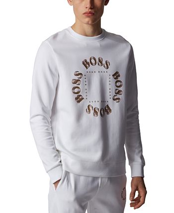 Boss salbo circle online crew sweatshirt