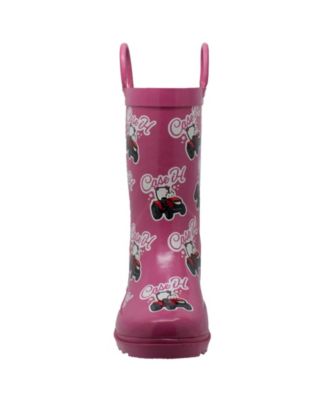 Toddler Girls Big Rubber Boots