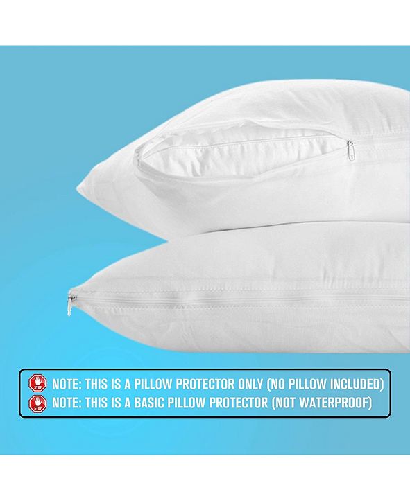 Mastertex Pillow Protectors, King 4 Pieces & Reviews Pillows Bed
