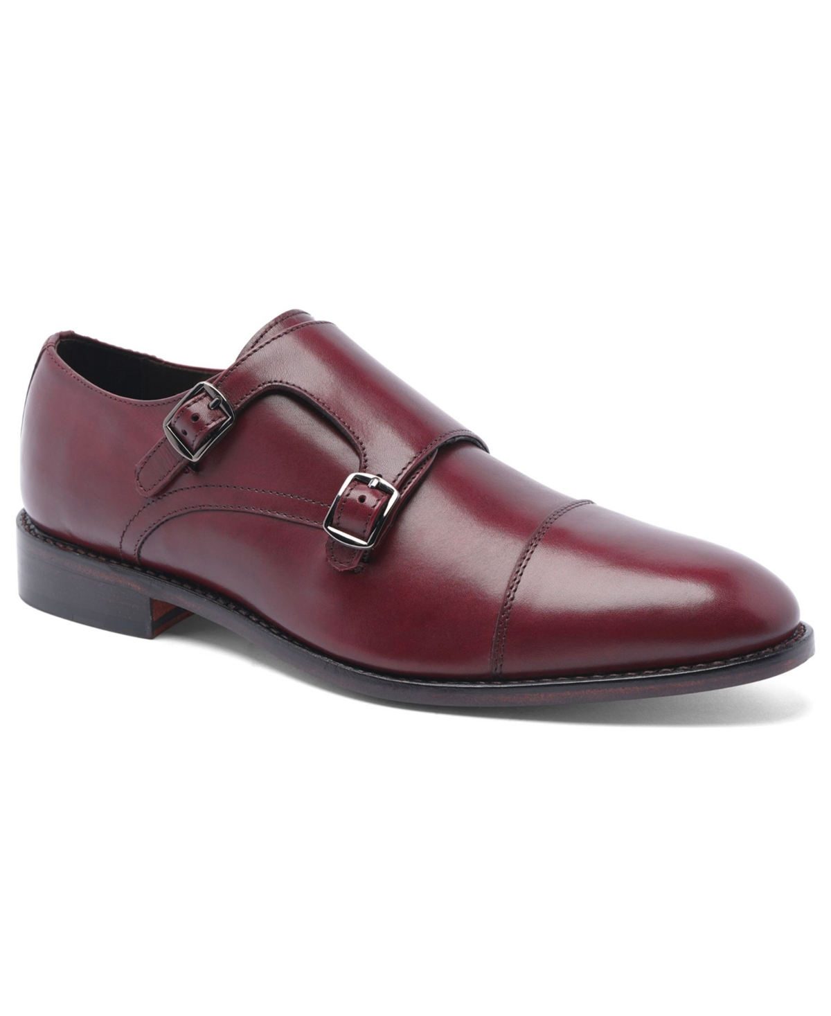 Anthony Veer Men's Roosevelt Ii Double Monk Strap Goodyear Welt Dress Shoe Men's Shoes
