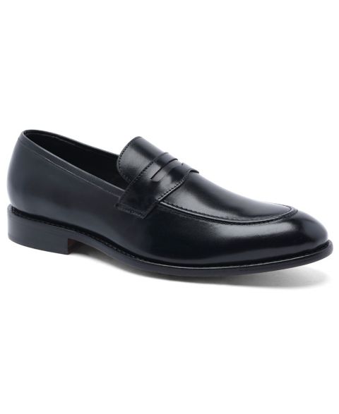 Мужские туфли Anthony Veer Gerry Goodyear Slip-On Penny Loafer, цвет: Чёрный