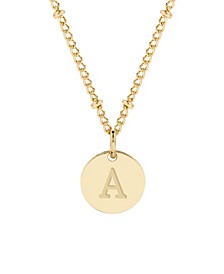 Madeline 14K Gold Plated Initial Pendant