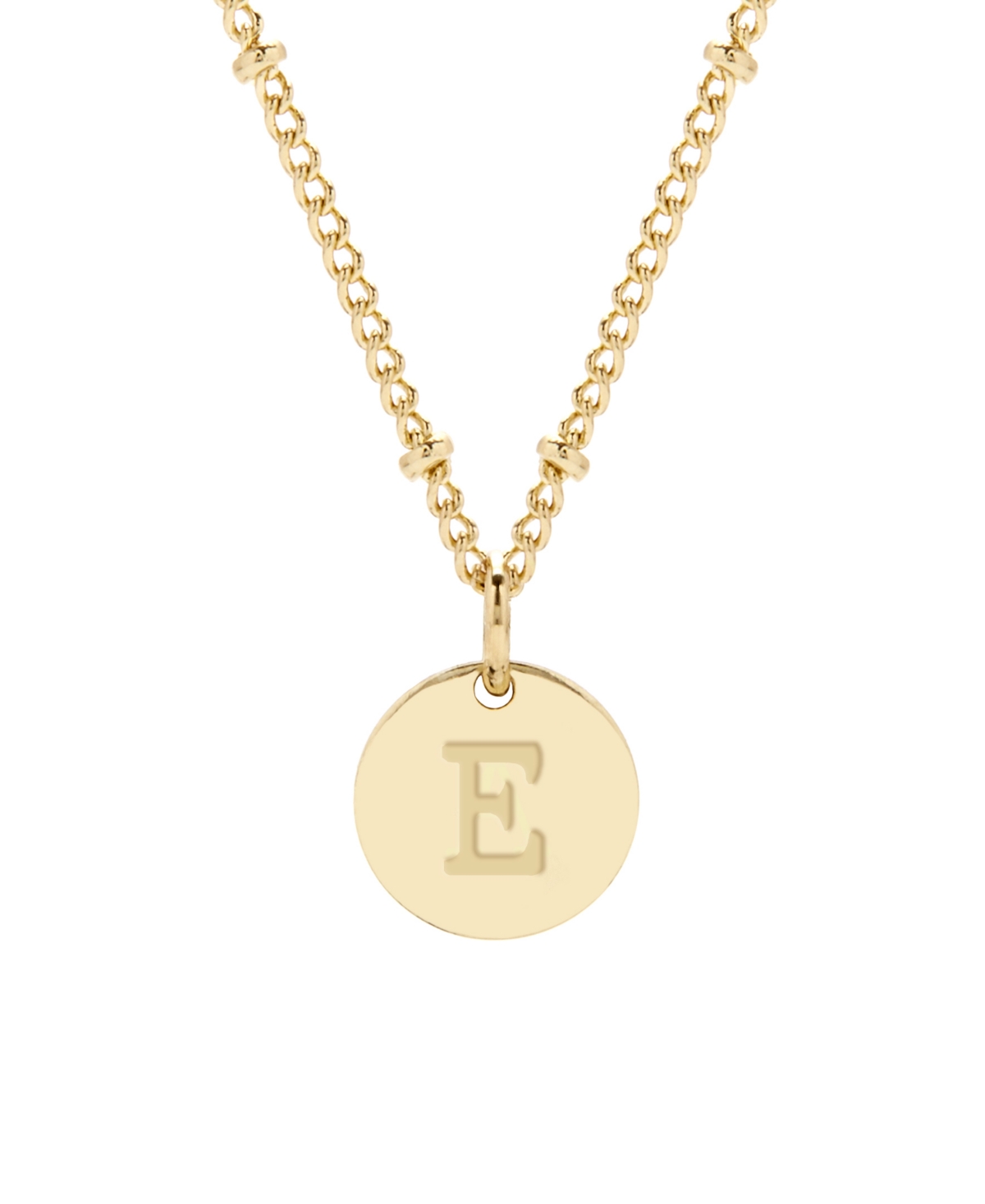 brook & york Madeline 14K Gold Plated Initial Pendant