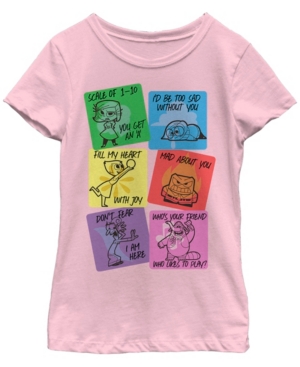 Big Girls Inside Out V-Day Cards Short Sleeve T-shirt