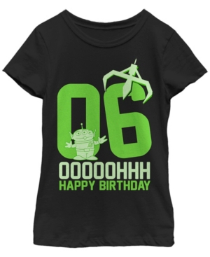 Big Girls Toy Story 1-3 Ooh Six Short Sleeve T-shirt