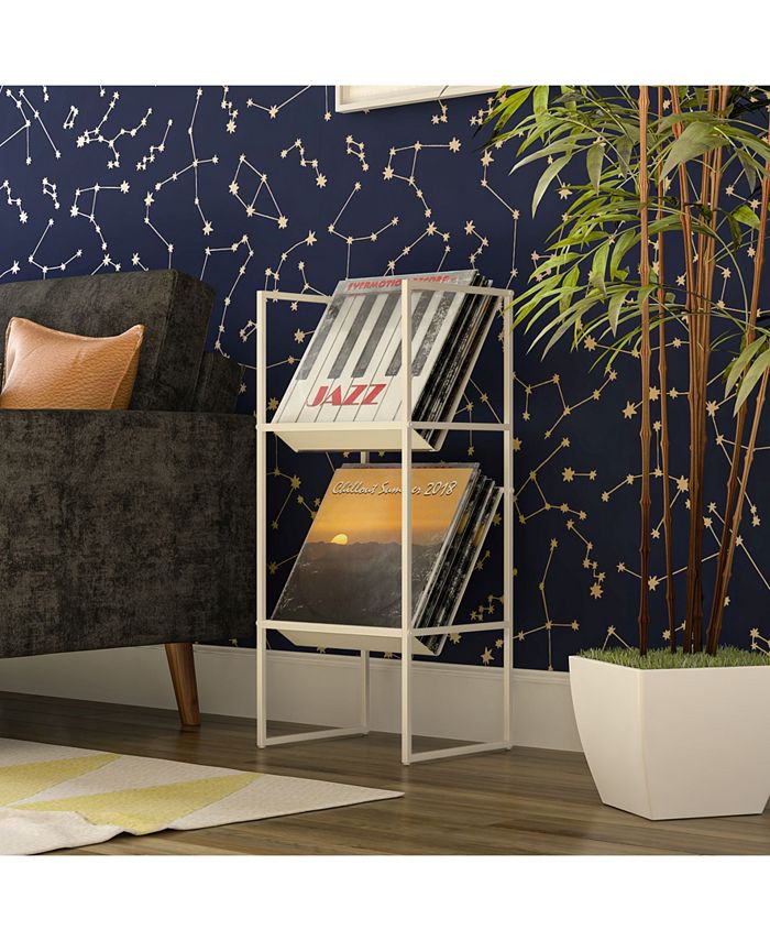 Novogratz Collection Helix Vinyl Record Storage Macy's