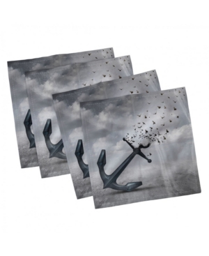 Ambesonne Birds Set of 4 Napkins 12
