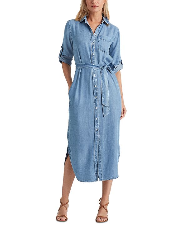 lauren ralph lauren chambray shirt
