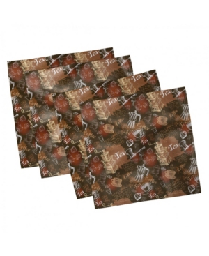 Ambesonne Modern Set of 4 Napkins 12