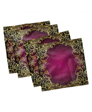 Ambesonne Mandala Set of 4 Napkins 12