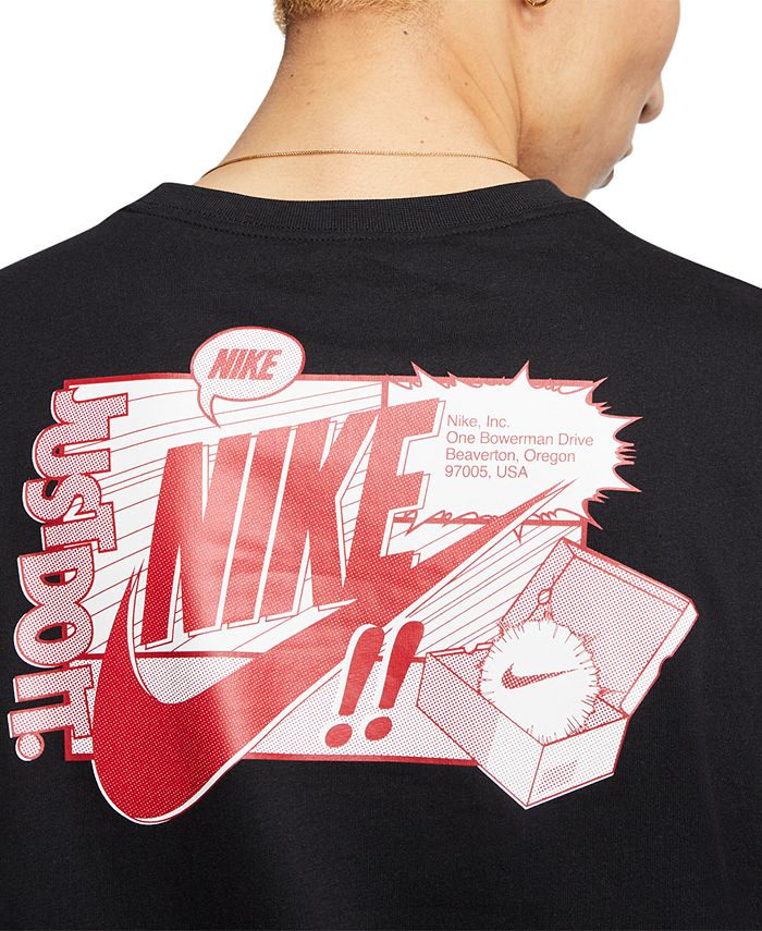 Nike Men's Sportswear Graphic T-Shirt - Macy's