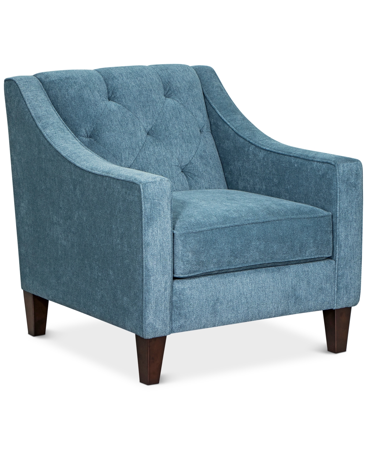 Chloe Ii 31" Fabric Chair - Lagoon