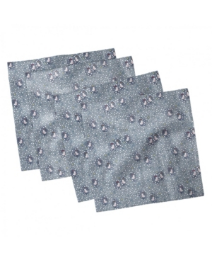 Ambesonne Winter Set of 4 Napkins 18