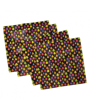 Ambesonne Tree Set of 4 Napkins 18
