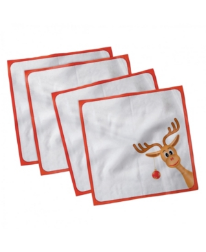 Ambesonne Christmas Set of 4 Napkins 18