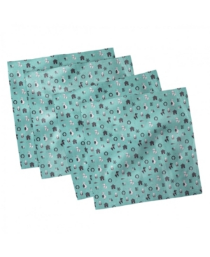 Ambesonne Gnome Set of 4 Napkins 18