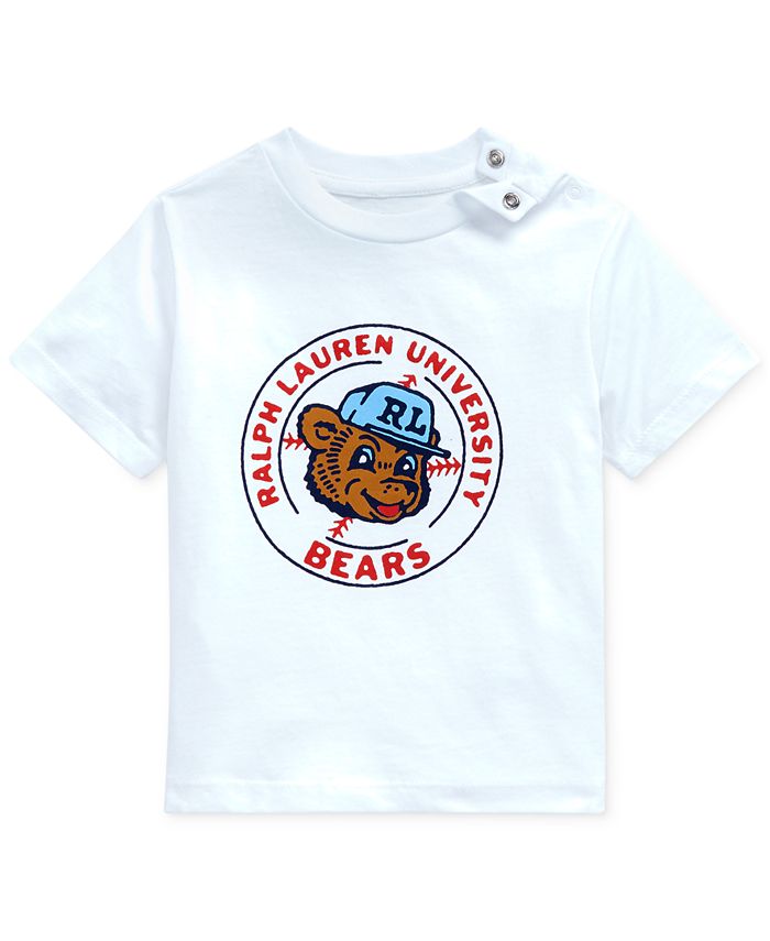 Polo Ralph Lauren Baby Boys Polo Bear Graphic T-Shirt - Macy's