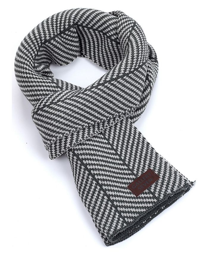 Gallery Seven Men's Soft Knit Winter Scarves & Reviews Hats, Gloves & Scarves Men Macy's