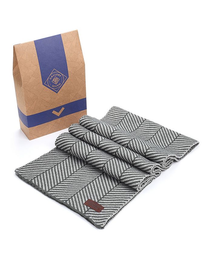 Gallery Seven Men's Soft Knit Winter Scarves & Reviews Hats, Gloves & Scarves Men Macy's