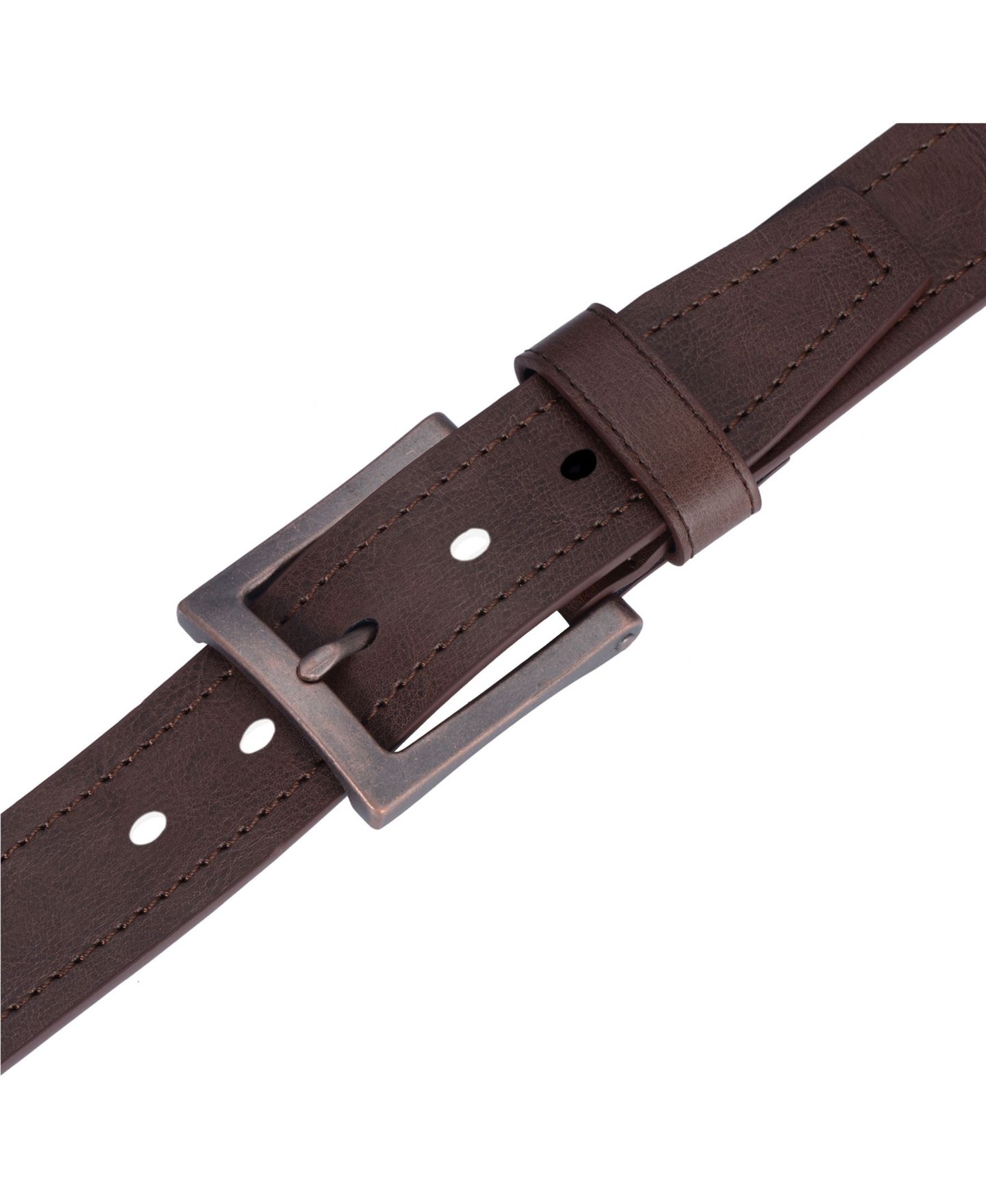 Мужской ремень Mio Marino Tawny Casual Prong Belt, цвет: Янтарный — фото 3