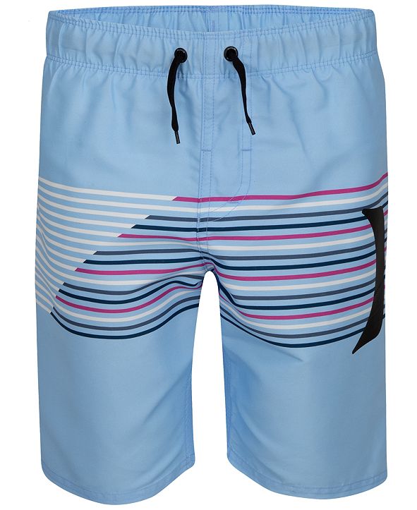 Hurley Big Boys Splash Striped Swim Suit & Reviews - Swimwear - Kids ...