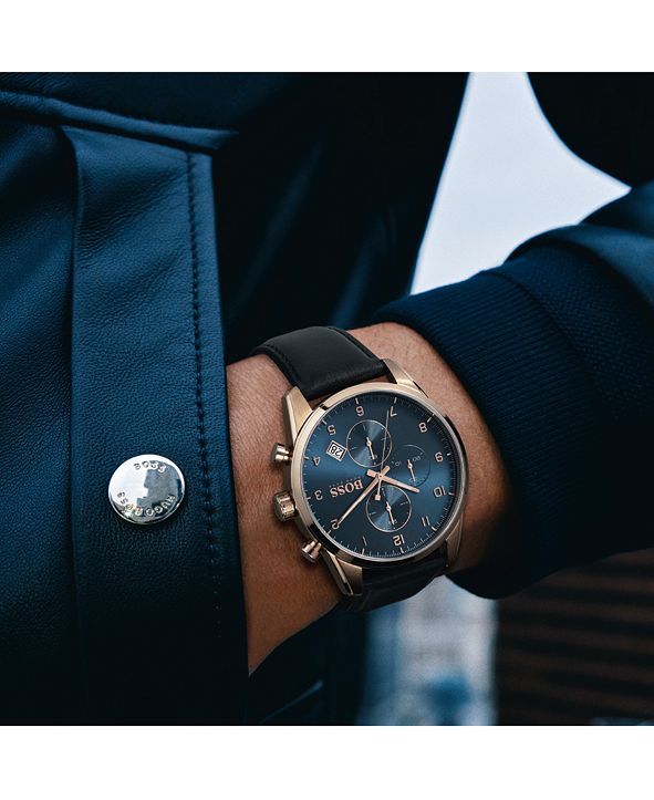 boss skymaster mens watch