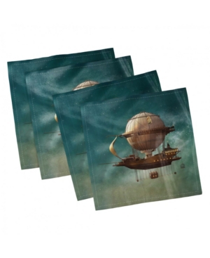 Ambesonne Fantasy Set of 4 Napkins 18