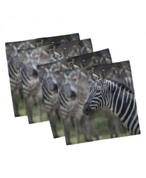 Ambesonne African Set of 4 Napkins 18
