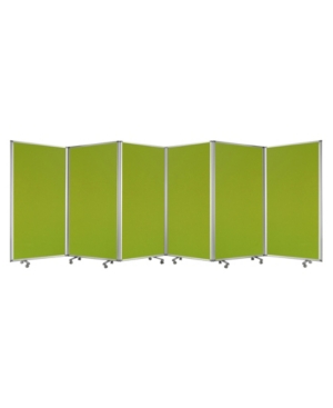 Screen Gems Commercial Residential Double-sided Wheeled 6 Panel Screen