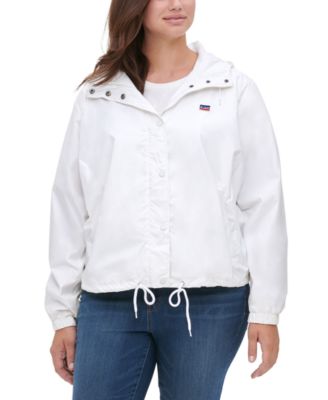 plus size white levis