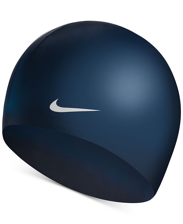 Nike Solid Silicone Swim Cap Macy's