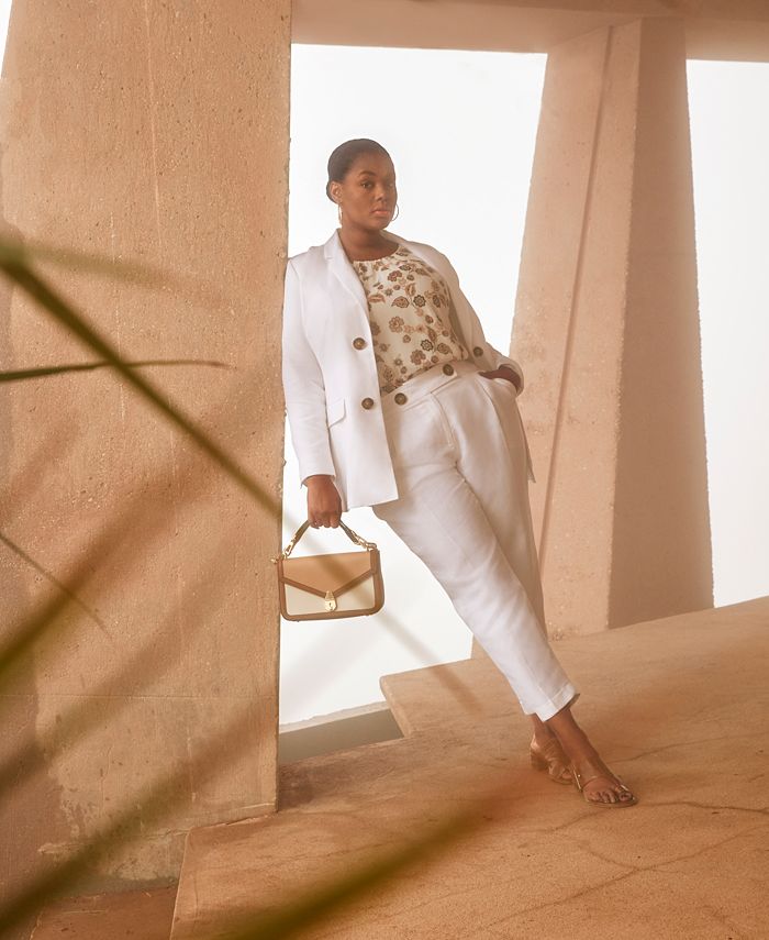 Calvin Klein Lock Leather Shoulder Bag Macy's