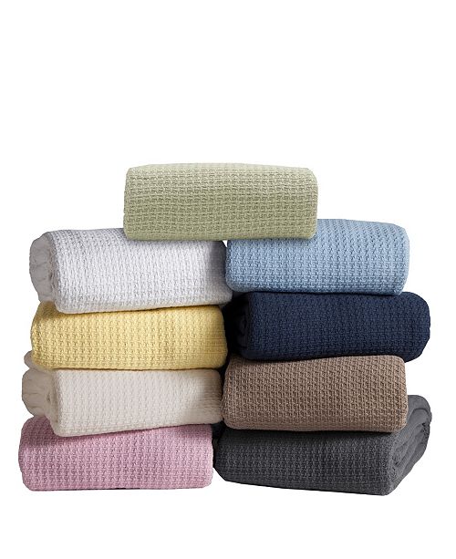 Elite Home Grand Hotel Cotton Twin Blanket Reviews Blankets Throws Bed Bath Macy S