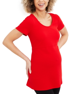 image of Motherhood Maternity Peplum Top