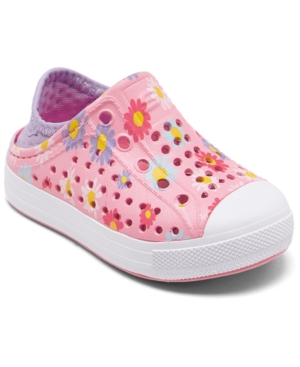image of Skechers Toddler Girls- Cali Gear: Guzman Steps - Hello Daisy Water Sneakers from Finish Line