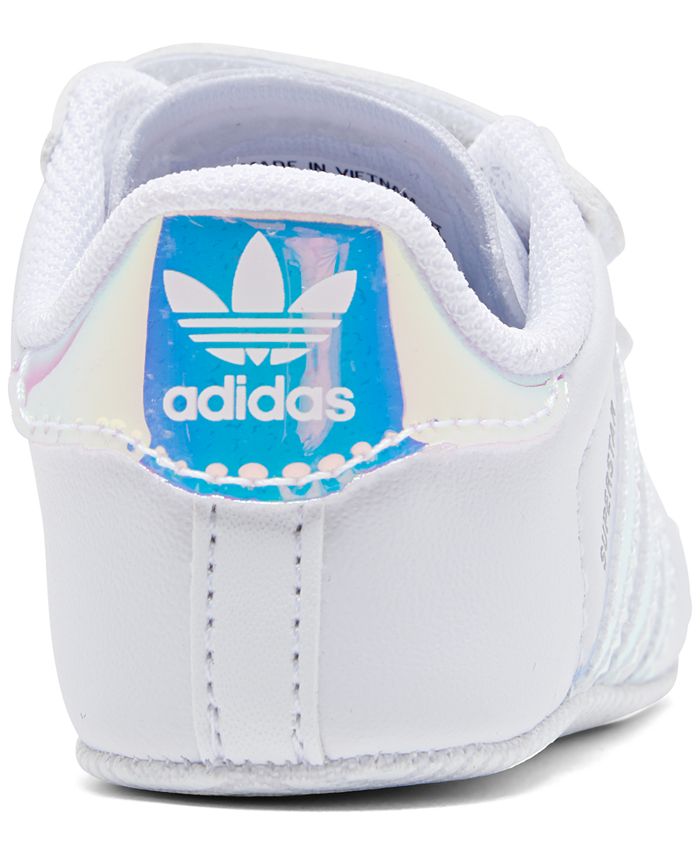 adidas Baby Girls' Superstar Crib Booties from Finish Line Macy's