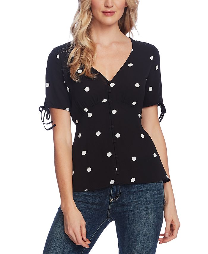 Vince camuto polka outlet dot top