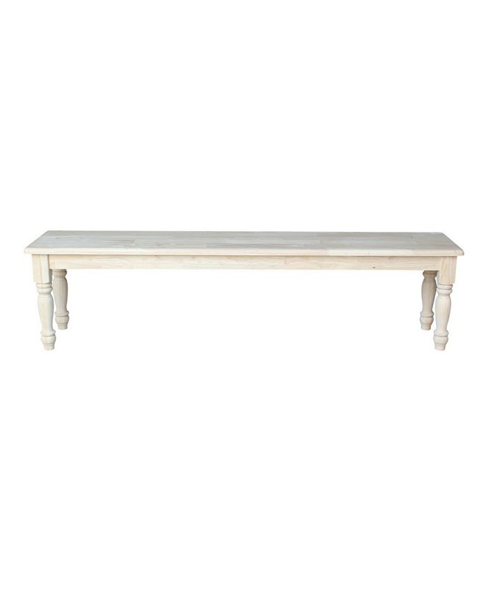 International Concepts Farmhouse Bench Macy's