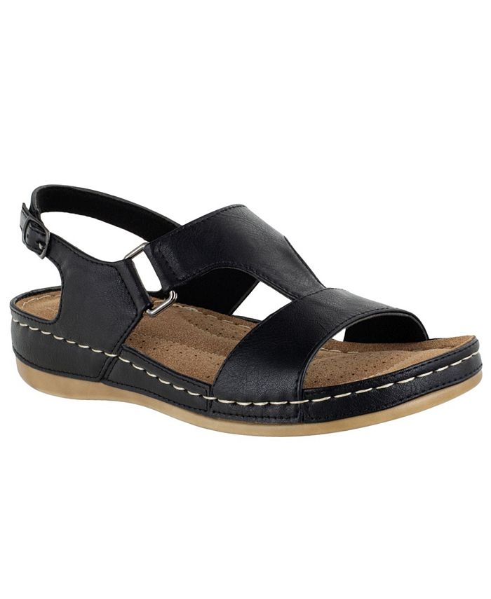 Easy Street Sami Comfort Sandals - Macy's