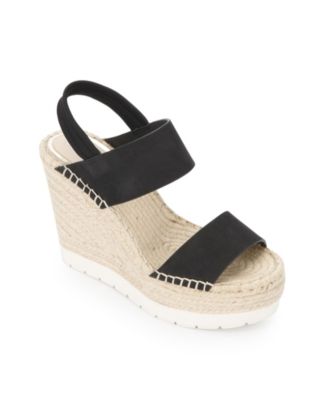 steve madden splash translucent platform wedge espadrilles