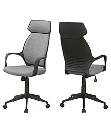 Office Chair -Microfiber, High Back Executive
