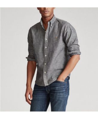 Ralph lauren men's chambray shirt online