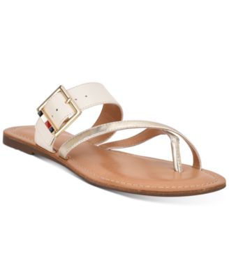 tommy hilfiger toe post sandals