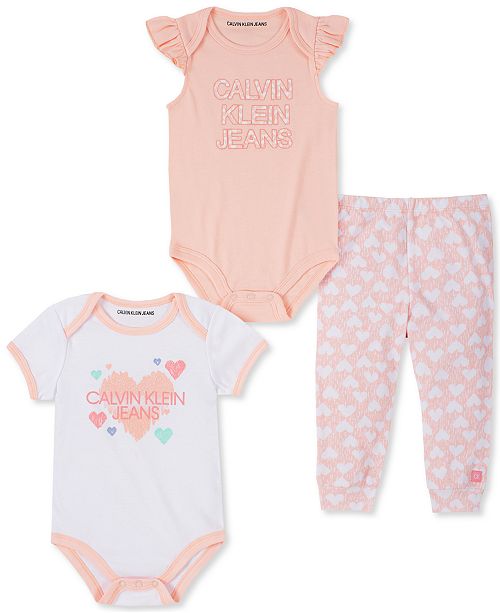 Calvin Klein Baby Girls Bodysuits Pants Set Reviews Sets