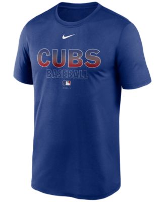 Nike Chicago Cubs Men's Authentic Collection Legend Practice T-Shirt ...