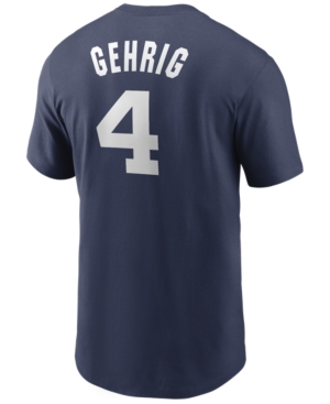 Nike New York Yankees Men's Coop Lou Gehrig Name and Number Player T-Shirt