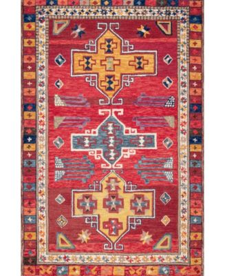 nuLoom Shanti Dakota Tribal Multi 6' x 9' Area Rug - Macy's
