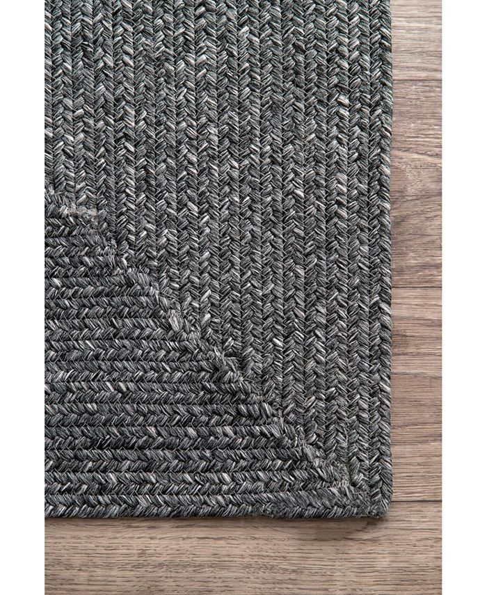 nuLoom Festival Braided Lefebvre 5' x 8' Outdoor Area Rug Macy's