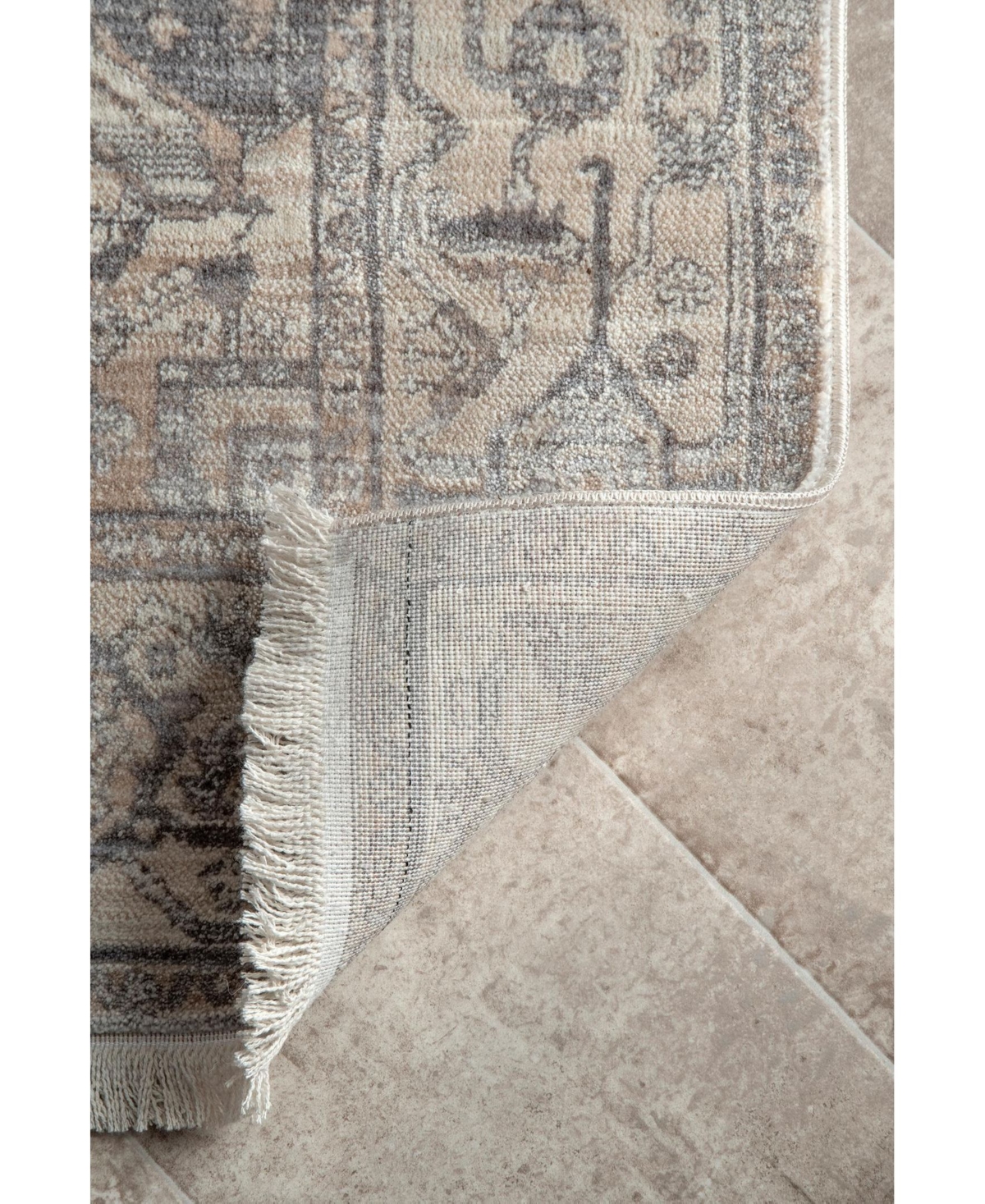 nuLoom Mystic Ehtel Medallion Fringe Area Rug