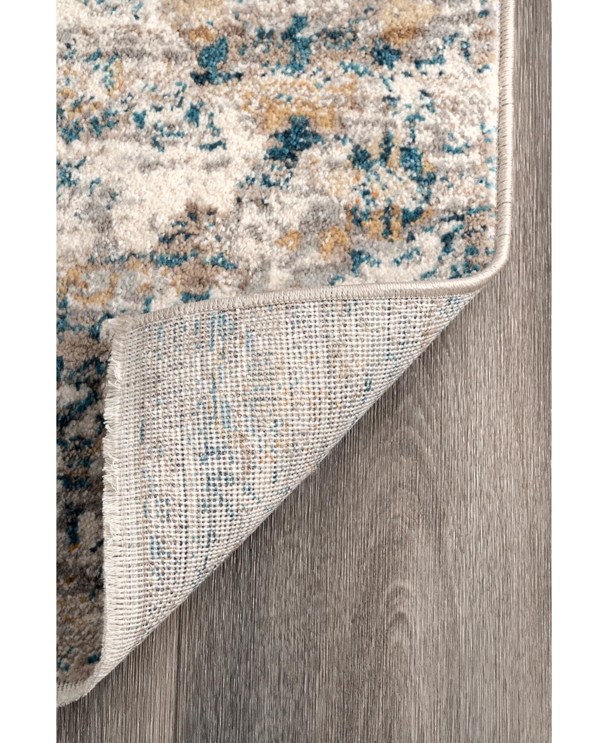 nuLoom Delicate Diana Persian Vintage-InspiredArea Rug - Blue